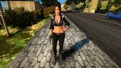 DOA5LR Mai Shiranui Biker Outfit